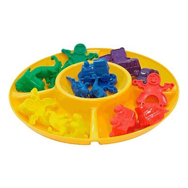 4 Sortierteller in Grundfarben-27375