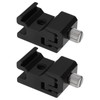 VGOL 2-Piece Hot Shoe Mount Adapter with 1/4 Inch Tripod