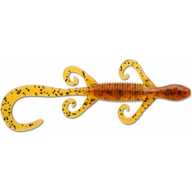 Trigger X LZ6 Custom Baits Lizard, Pumpkin