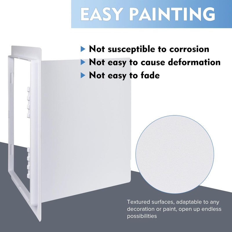 Donext Access Plumbing Panel for Drywall Ceiling, 14x14 in Plastic