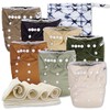 Nora's Nursery Cloth Diapers 7 Pack with 7 Inserts &