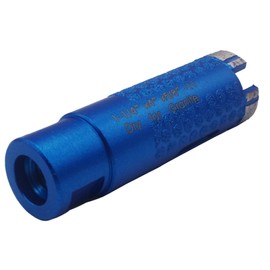 DIAVANCUT 1-1/4 Inch Diamond Vacuumed Dot Protection Diamond Core Drill Bit for Granite,Marble,Tile,Quartz with 5/8"-11 Arbor Dry Diamond Core Bit