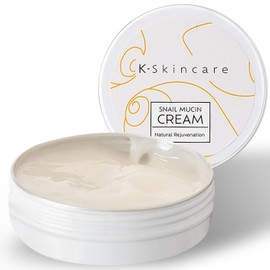 Snail Mucin Essence Cream with Hyaluronic Acid – Advanced Skin Repair, Deep Hydration, Blemish & Fine Line Reduction – Korean-Inspired Formula, 90ml