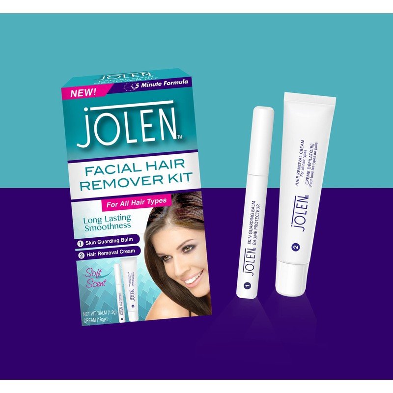 jolen facial hair remover kit