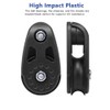 RANDDER Kayak Pulley Kit,Heavy Duty Kayak Slide Rail Anchor Trolley