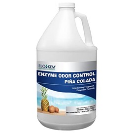 Flo-Kem 11192 Enzyme Odor Control Eliminates Food, Pet and Smoke Odors, 1 gallon