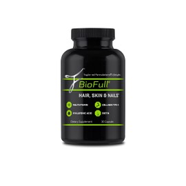 BioFull Hair Skin Nails - Biotin Vitamins for Hair, Skin & Nails - Biotin & Collagen Supplement for Women & Men