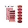 Set De Lápiz Labial Mate, Suave Bruma Aterciopelada De Larga