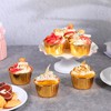 300 Pack Gold Cupcake Cups Bulk Disposable Foil Muffin Liners
