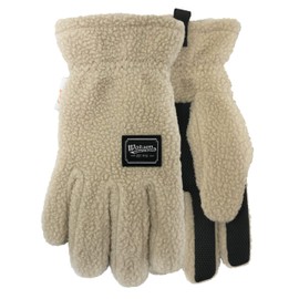 Watson Gloves Lady Baa Baa Winter Glove - Eco-Friendly, Made of Recycled Products, Touchscreen Compatible, Snug-Fitting Wrist, Slip-On Cuff (Large)