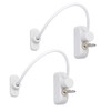Neoteck Window Restrictor Locks 2PCS Window Door Cable Restrictor Lock