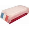 Helit Flash Beebox 800 schede, formato A7, colore: rosso