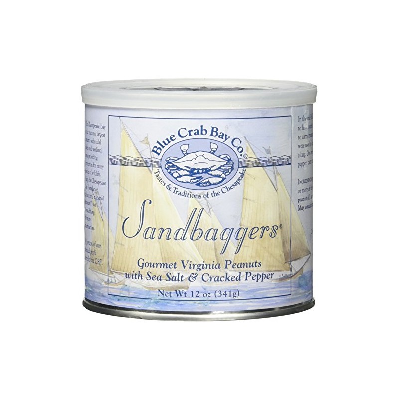 Blue Crab Bay "Sandbaggers" - Gourmet Virginia Peanuts with Sea