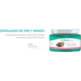Exfoliante De Pies Y Manos 350gr Elimina Células Muertas