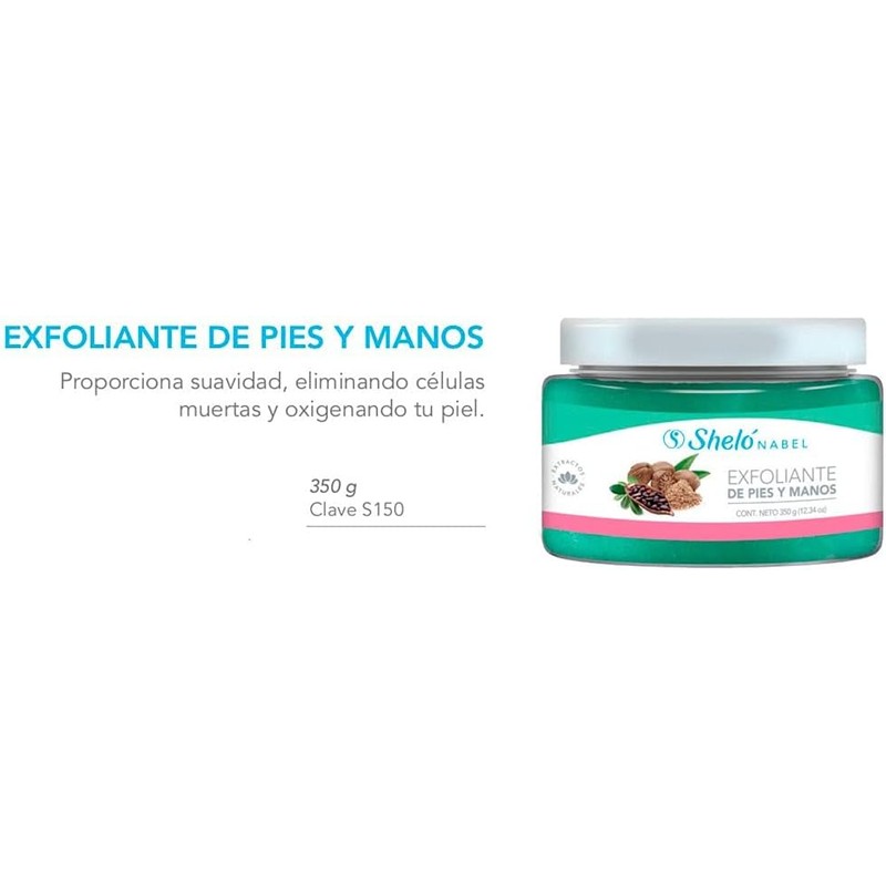 Exfoliante De Pies Y Manos 350gr Elimina Células Muertas