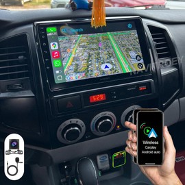 Navitroey 2+32GB Android 13 Car Radio Stereo GPS Apple Carplay For Toyota Tacoma 2005-2013