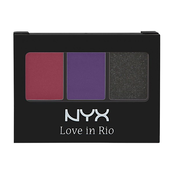 NYX Professional Makeup Love in Rio Eyeshadow Palette, Nighttime in Rio, 0.11 Ounce