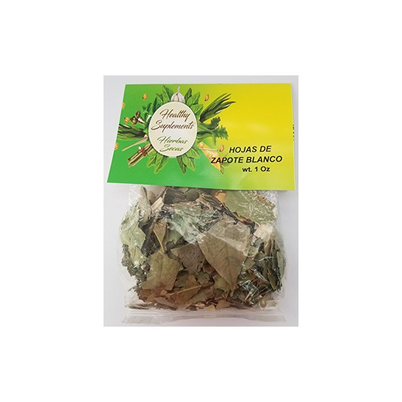 Healthy Supplements Hojas de Zapote BLanco 1 oz