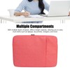 Laptop Sleeve Bag 2 Way Zipper Protective Oxford Cloth Carrying