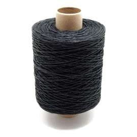 Paper Thread (Thin) Approx. 1666.9 ft (480 m) for Rakin Packaging Material Handmade Washi Thread (31 Black)
