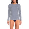 Lands' End Women's Long Sleeve Relaxed UPF 50 Rash Guard,
