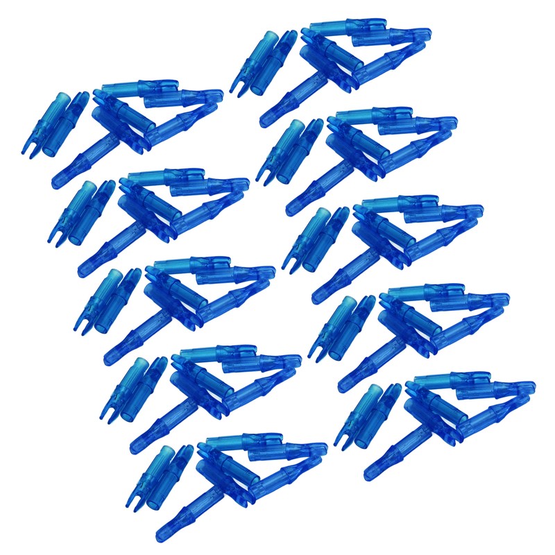 100pcs Archery Arrow Nock Durable Plastic Insert Arrow Nocks Light
