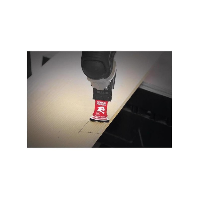 Diablo AMPED Demo Demon Universal Fit Carbide Oscillating Blade for
