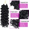 7 Packs GoGo Curl Crochet Hair 10 Inch Short Curly