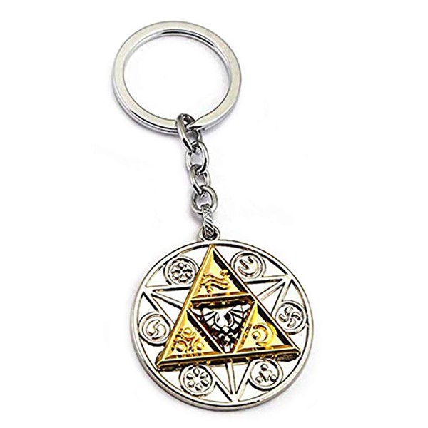 Triforce Keychain - Triforce Medallion Keychain