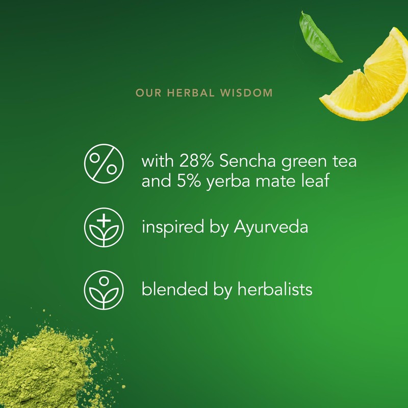 Pukka Herbs, Citrus Yerba Green Tea, Organic, Herbal Tea Box