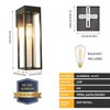 Dandray Outdoor Wall Sconce Light Fixture, Outside Exterior Porch Wall