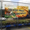 Vinyl Banner Multiple Sizes Chicken Fried Steak Sandwich Restaurant &
