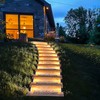 JOFIOS Solar Step Lights for Outside, 12pack Solar Stair Lights