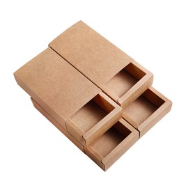 BENECREAT Kraft paper drawer box, festival gift packaging, boxes, soap, jewellery, candy, party favours, gift wrapping boxes