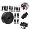 Operitacx Chest Straps Backpack Hip Belt 1 Set Japanese Character
