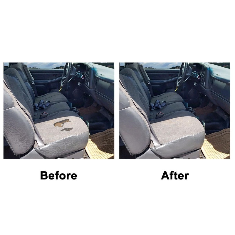 Priprilod Dark Gray Cloth Driver Side Bottom Replacement Seat Cover