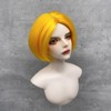 Short Wig, Central Parting Doll Wig Soft Silk Suitable for