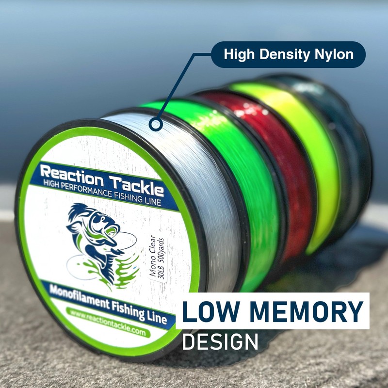 Reaction Tackle Mono Clear 20/3250 (0.5 kg spool)