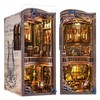 fifijoy Book Nooks, DIY Miniature Book Nook Kit Music, 3D