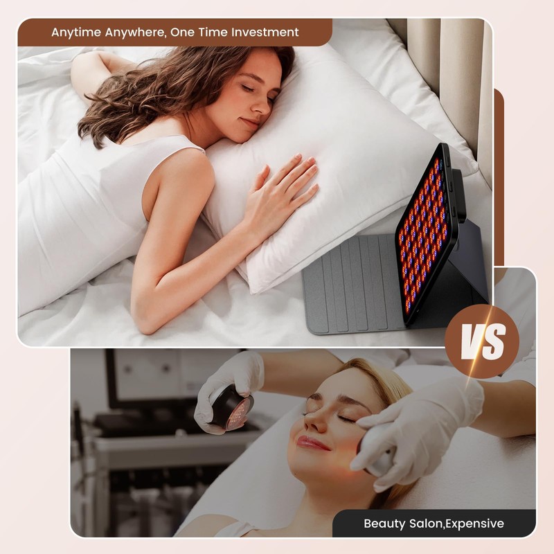 INTEO Red Light Therapy for Face and Body, Portable Red