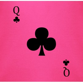 Shirtracer BZ30 Long-Sleeved Baby Bodysuit for Girls and Boys - Carnival Costume - Cross Queen Card Game - 6/12 Months - Fuchsia - Carnival & Fancy Dress Partner Costume