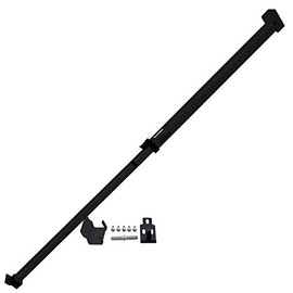 SECURITYMAN Sliding Door Security Bar-Child Proof Sliding Glass Door Bar with Anti Lift Lock - Fits Most Doors & Windows-Adjustable Patio Door Security Bar (19"- 51") (Black)