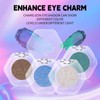 Shimmer Eyeshadow | Buildable Sparkly Eye Shadow Single for Women,Shadow
