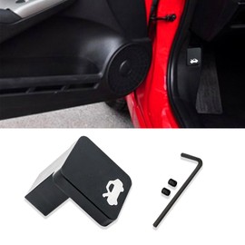 Lecctso Hood Release handle, Hood Release Latch Handle Repair Kit Replacement for Honda Civic 1996-2011, CR-V 1997-2006, Element 2003-2011, Ridgeline 2006-2014 Universal Car Accessories (Black)