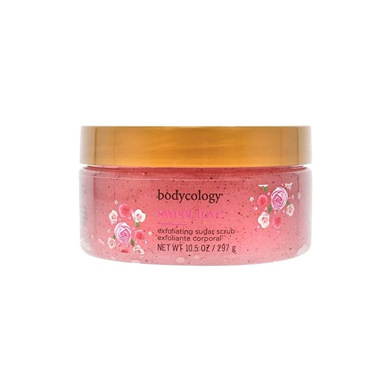 Bodycology Exfoliante Corporal de Azúcar, Cherry Blossom, 297 gr