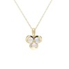Ivy Gems 9ct Yellow Gold Three Stone Moonstone June Birthstone
