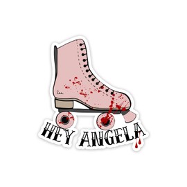 Hey Angela Vinyl Sticker Auto Car Truck Wall Laptop | Sticker | 4" Wide