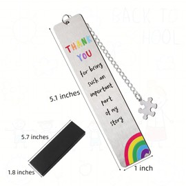 Teacher Appreciation Bookmarks for Last Day of School Graduation Christmas Thank You Gifts for Women Men Coworkers Thank You for Being Part of My Story