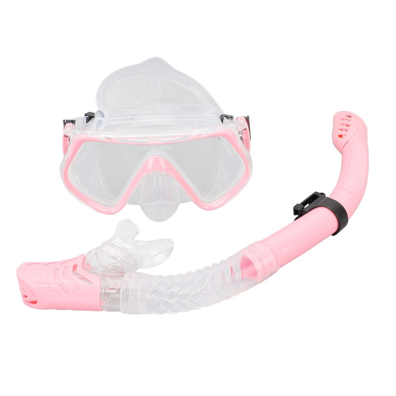 Diving Goggles Silicone Glass Plastic Ultra Clear Comfortable Adjustable Diving