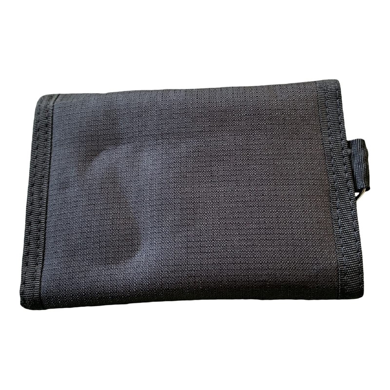 Lorenz Mens Slim Canvas Sports Wallet with Belt Hook -